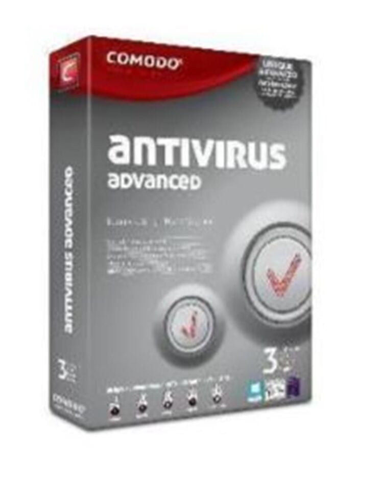 Comodo Antıvırus Advanced 3 Kullanıcı Kutu