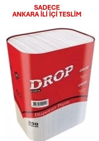 DROP DİSPENSER 2 KATLI PEÇETE 250 Lİ KOLİ İÇİ 18 PKT.