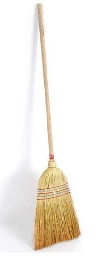 Saplı Doğal Çalı Ot El Süpürgesi Sarı Süpürge 500-700Gr  120 Cm