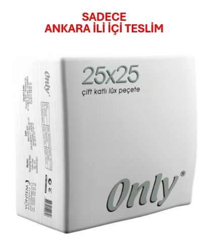 ONLY 25*25 KENAR BORDÜRLÜ 12 Lİ