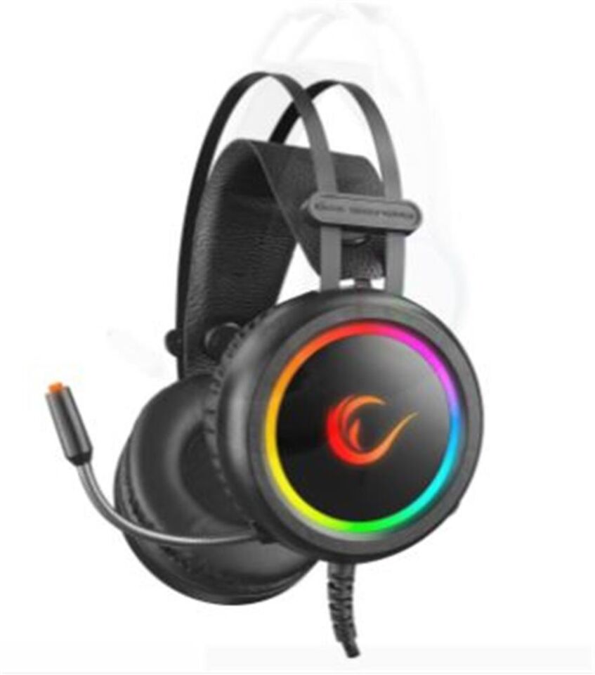 Rampage STORMY Siyah USB 7.1 Surround Oyuncu Kulaklık+Mic
