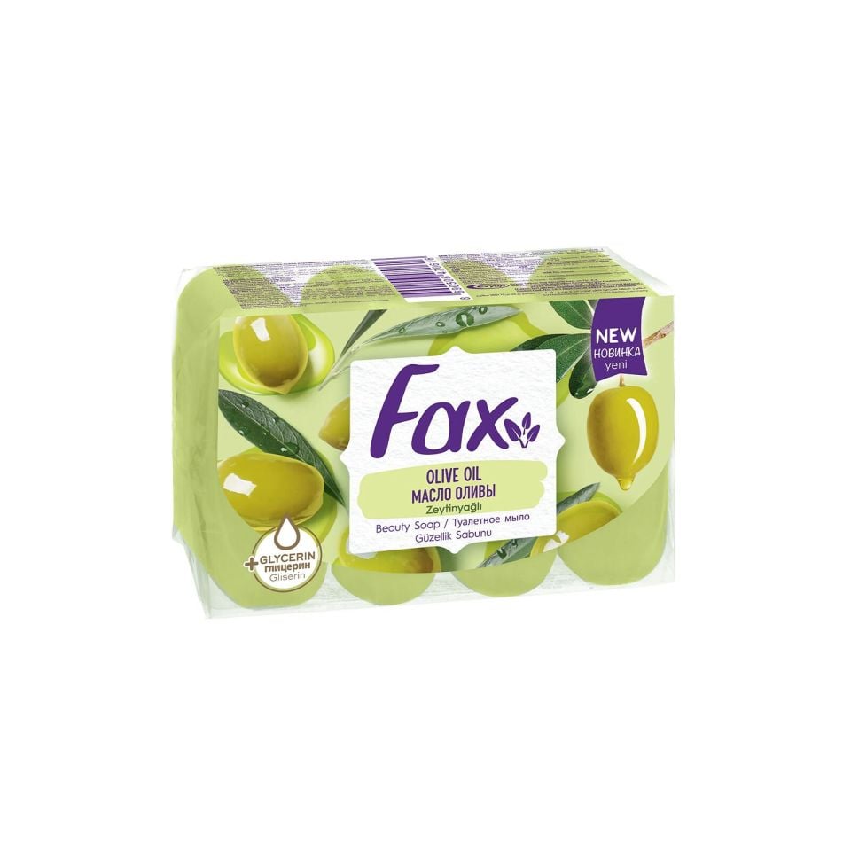 Fax Zeytinyağlı Güzellik Sabunu 4'lü 70 Gr