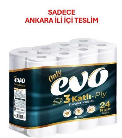 ONLY EVO 24 LÜ TUVALET KAĞIDI 3 KATLI