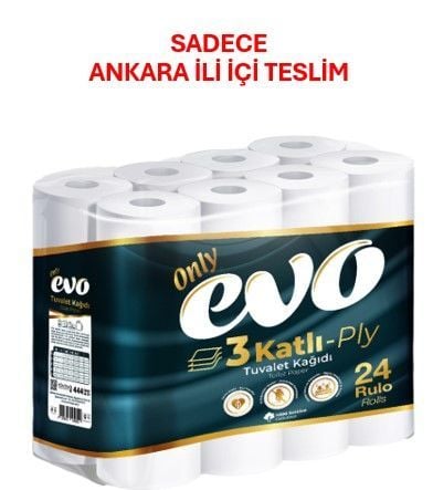 ONLY EVO 24 LÜ TUVALET KAĞIDI 3 KATLI