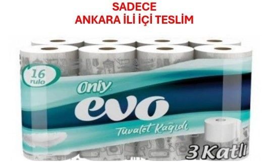 ONLY EVO 16 LI TUVALET KAĞIDI 3 KATLI