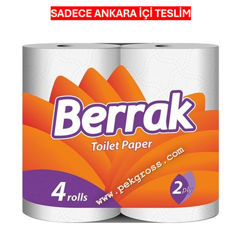 Berrak Tuvalet Kağıdı 4'lü