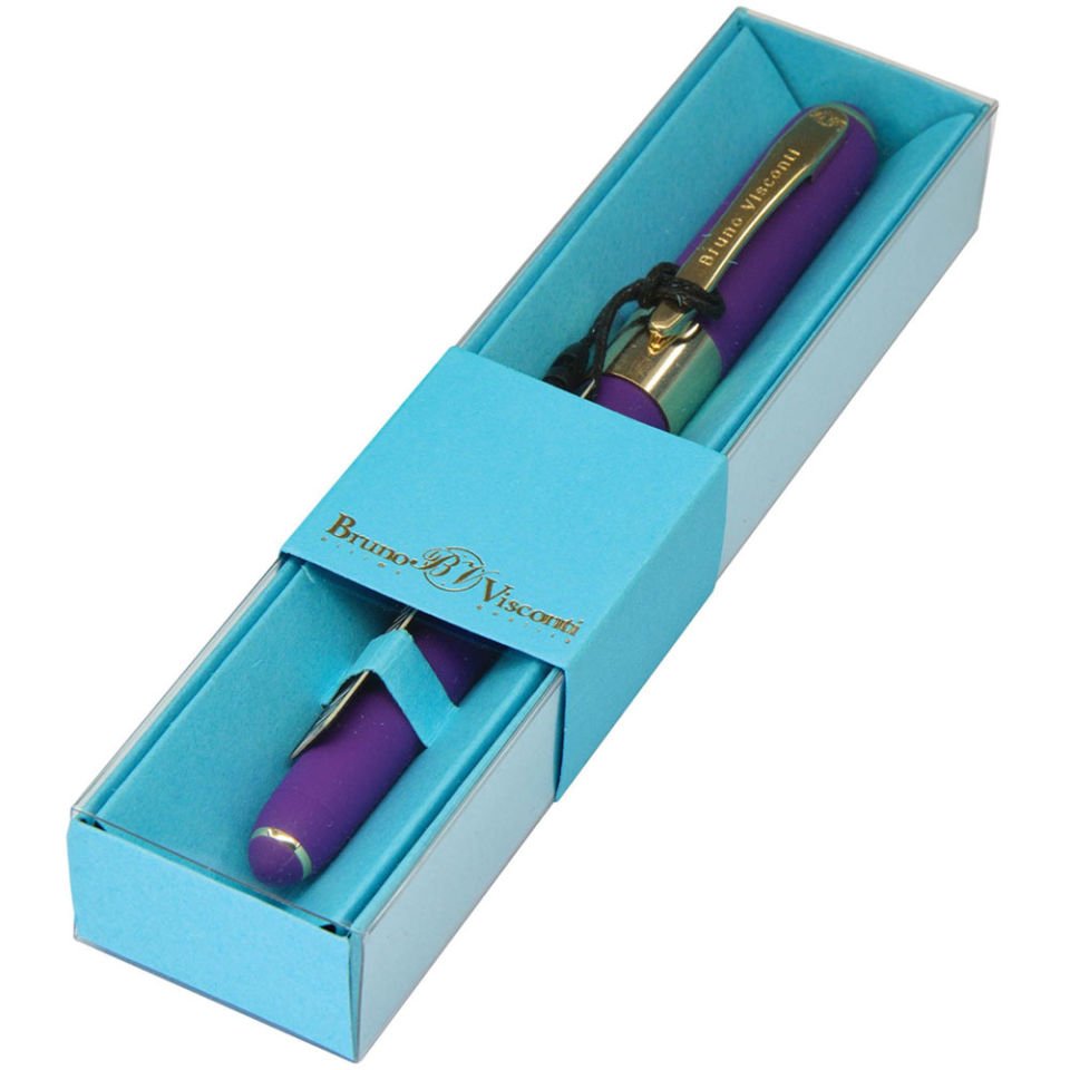 Bruno Visconti Tükenmez Kalem Monaco 0.5 MM Mor 20-0125/127