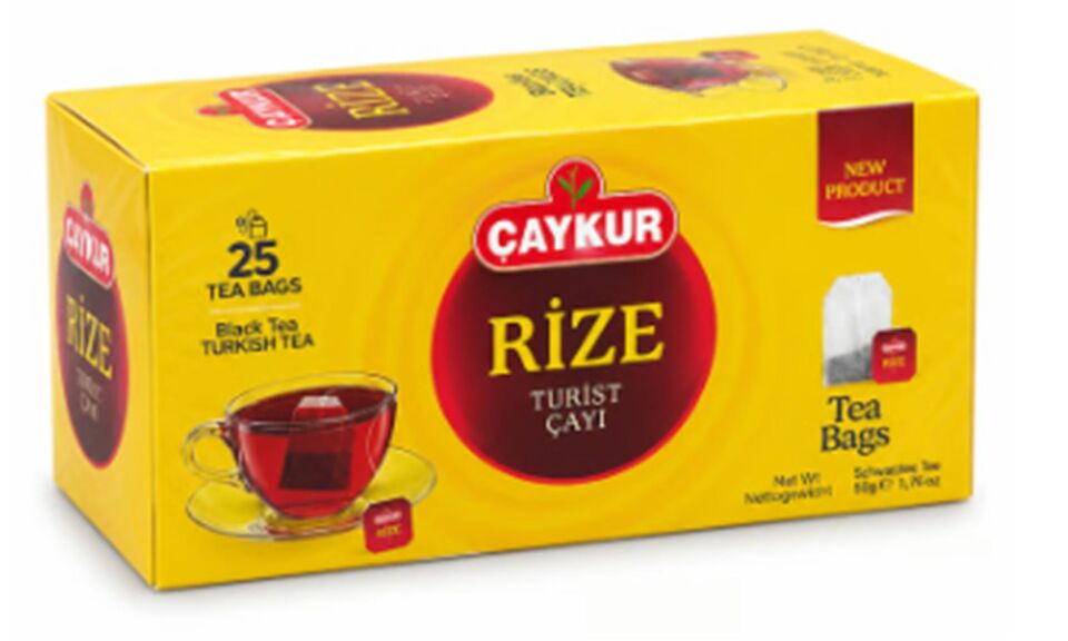 Çaykur Rize Turist Süzen Bardak Poşet 50gr-25 Tea Bags