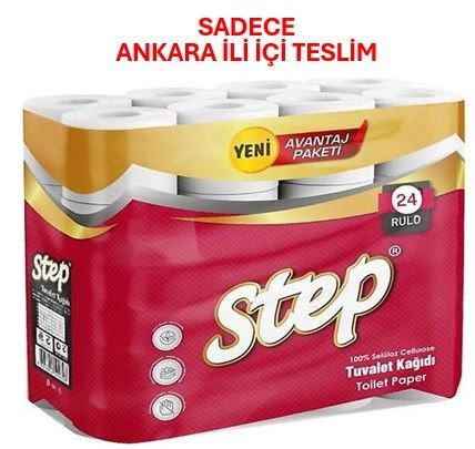 STEP 24'LÜ TUVALET KAĞIDI 2 KATLI