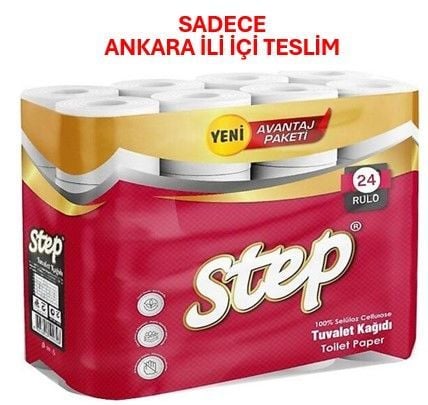 STEP 24'LÜ TUVALET KAĞIDI 2 KATLI