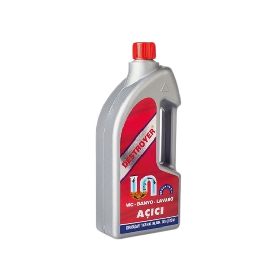Destroyer Lavabo ve WC  Açıcı 1000 Ml.