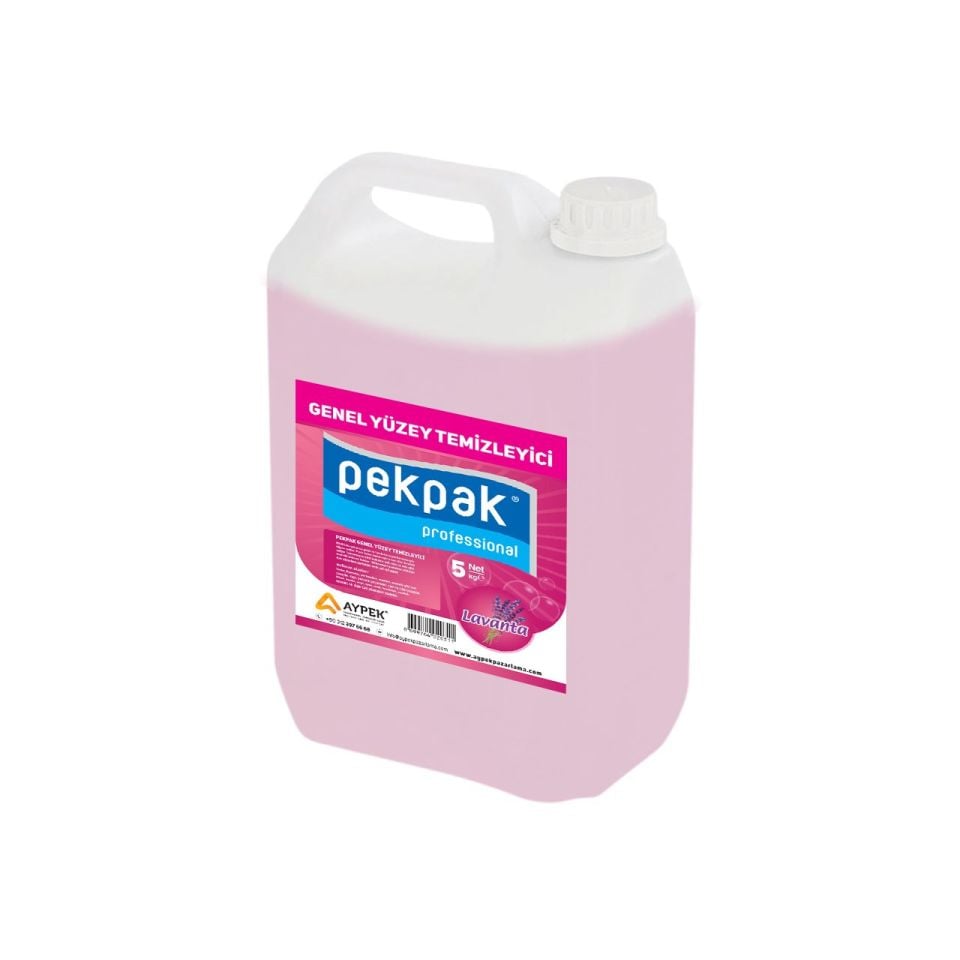 PekPak Genel Yüzey Temizleyici Lavanta 5 Kg.