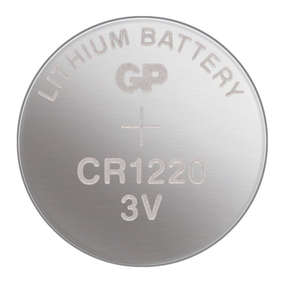 Gp CR1220-C5 3V Lityum Düğme Pil 5'li Paket