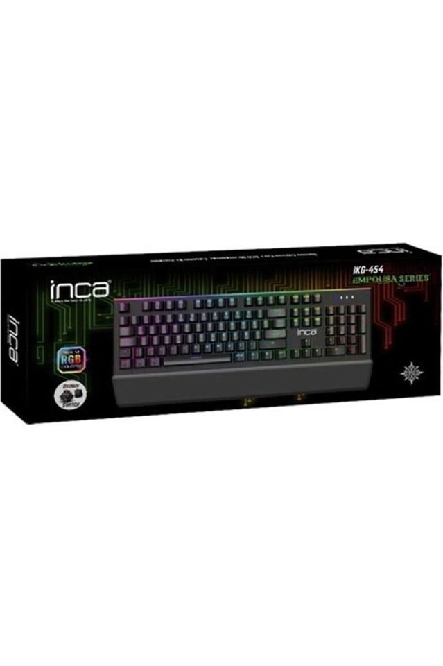 Inca Ikg-454 Full Rgb Empousaıı Mechanıcal Gaming Keyboard
