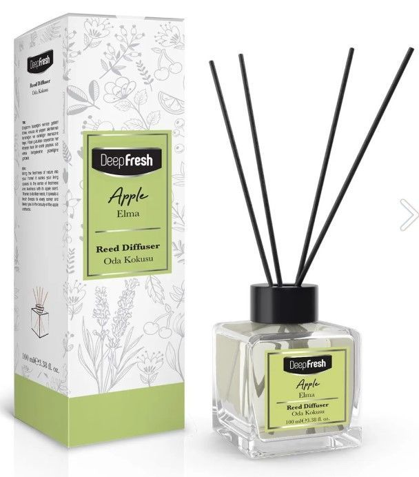 Deep Fresh Çubuklu Oda Kokusu Elma 100 ml