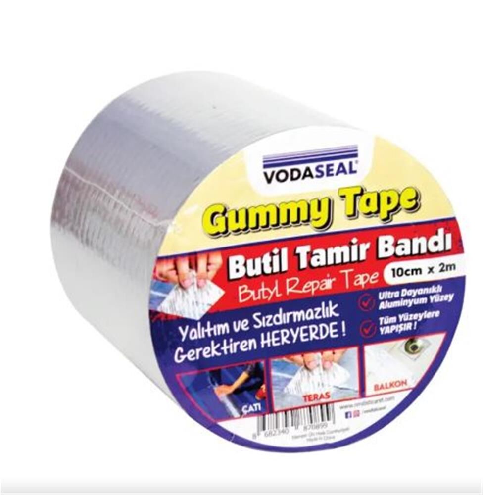 VODASEAL GUMMY TAPE TAMİR BANDI 10CMX2M 70899