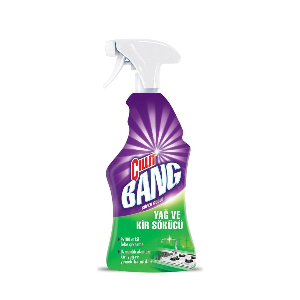 Cillit Bang Mutfak Yağ Ve Kir Çözücü Sprey 750 Ml