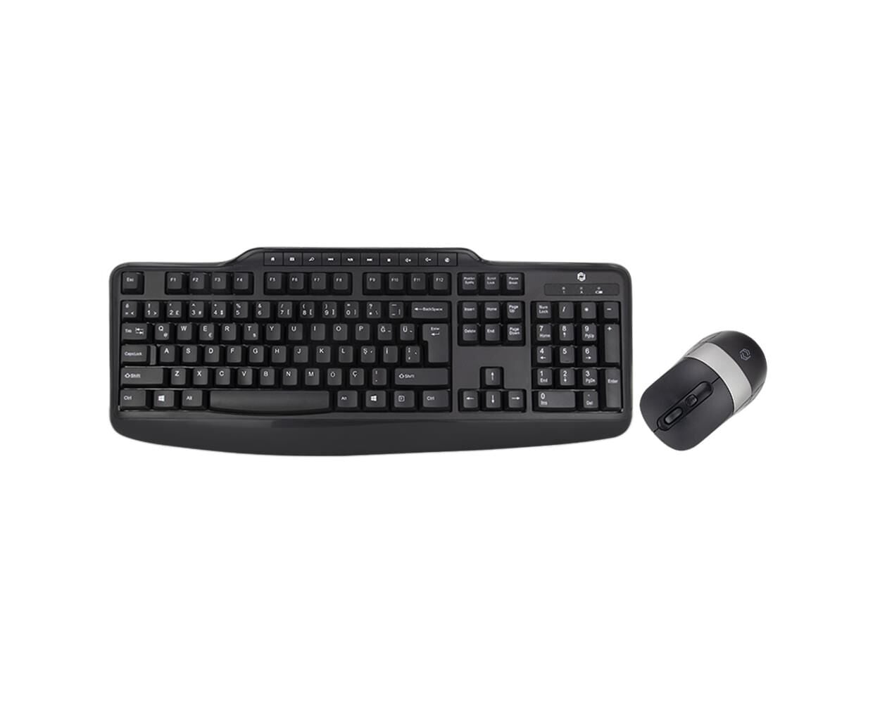 Frisby FK-4880QU Kablosuz Q-Türkçe Multimedya Klavye & Mouse