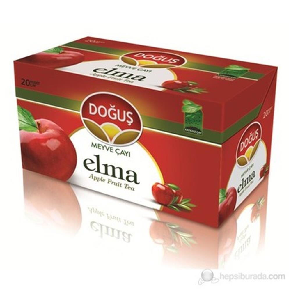 Doğuş Elma Meyve Çayı Süzen Poşet 20x1,95 gr