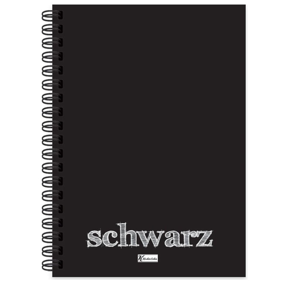 Keskin Color Defter A6 40 Yp.PP Kap.Spr.Schwarz 350560-99