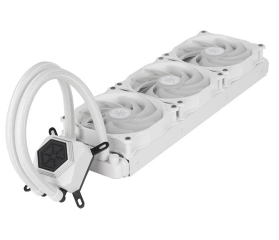SilverStone SST-PF360W-ARGB-V2 ARGB Intel-AMD Uyumlu,360mm Radyatörlü, Sıvı İşlemci Soğutucu Beyaz