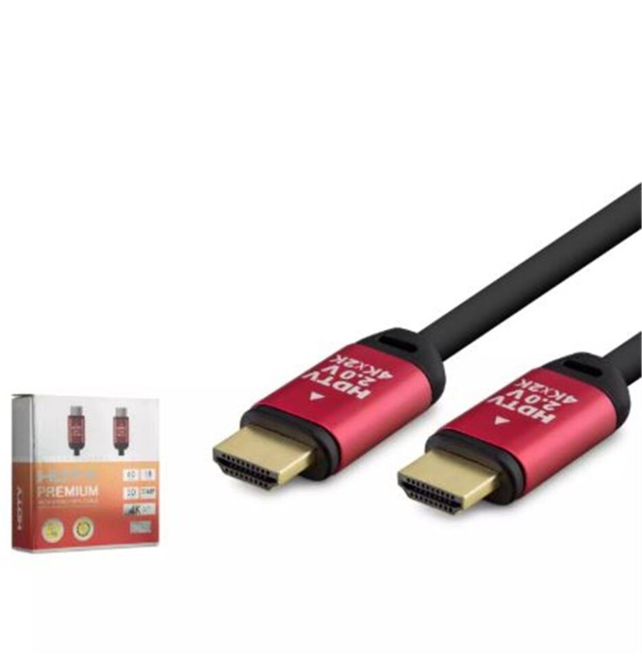 HADRON HDX2041 HDMI KABLO PVC 4K OD8.0 30M SİYAH