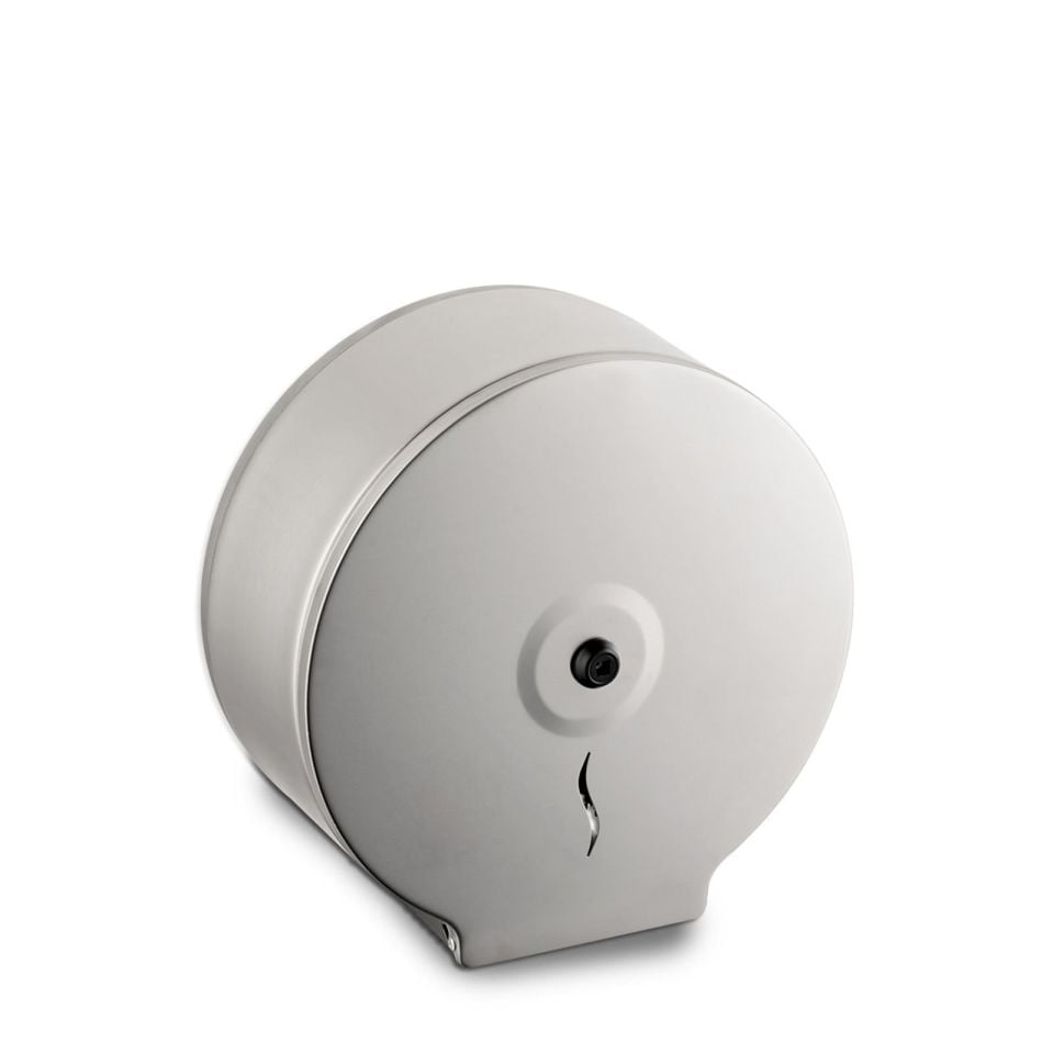 Krom Mini Jumbo Tuvalet Kağıdı Dispenseri Aparatı