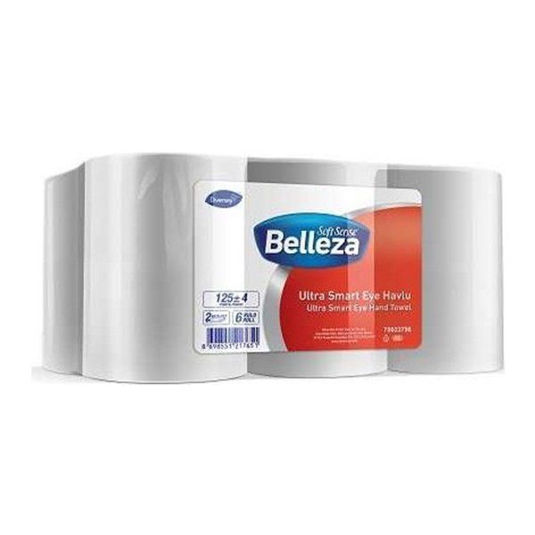 Belleza Hareketli Kağıt Havlu 125m x 6lı, 5.5 Kg