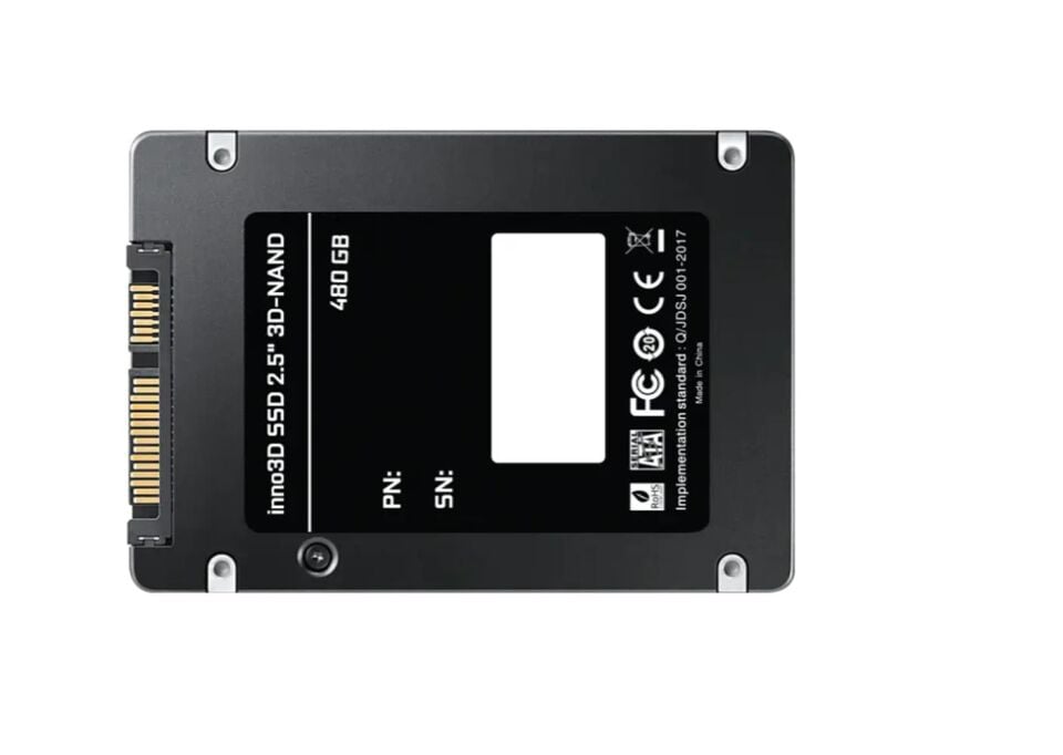 Inno3D 480GB 2.5¨ 3D Nand 510-480MB-s SSD Disk