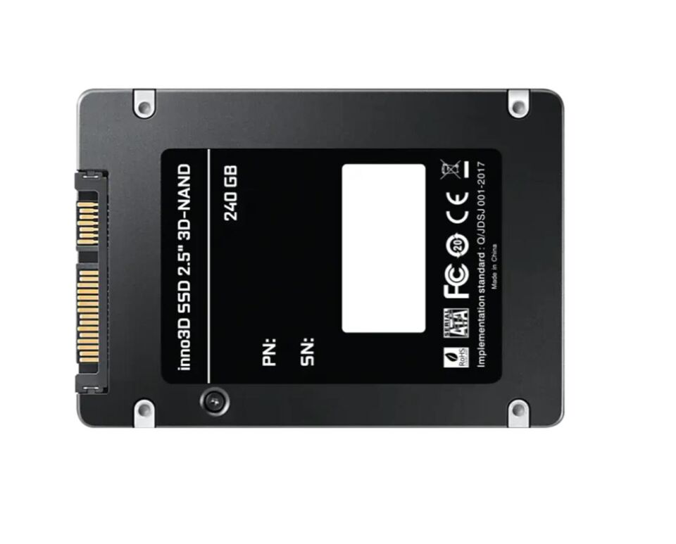 Inno3D 240GB 2.5¨ 3D Nand 520-460MB-s SSD Disk