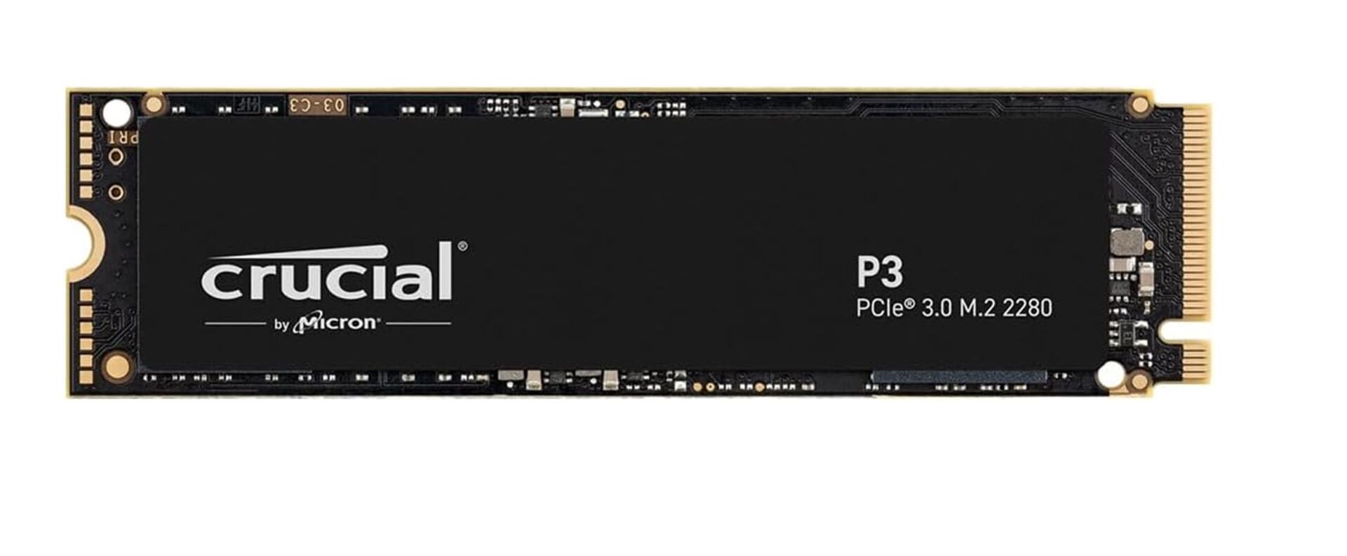 Crucial 1TB P3 M.2 NVMe PCIe CT1000P3SSD8 3500 - 3000MB-s 5 YIL Garanti Gen 3 Ssd