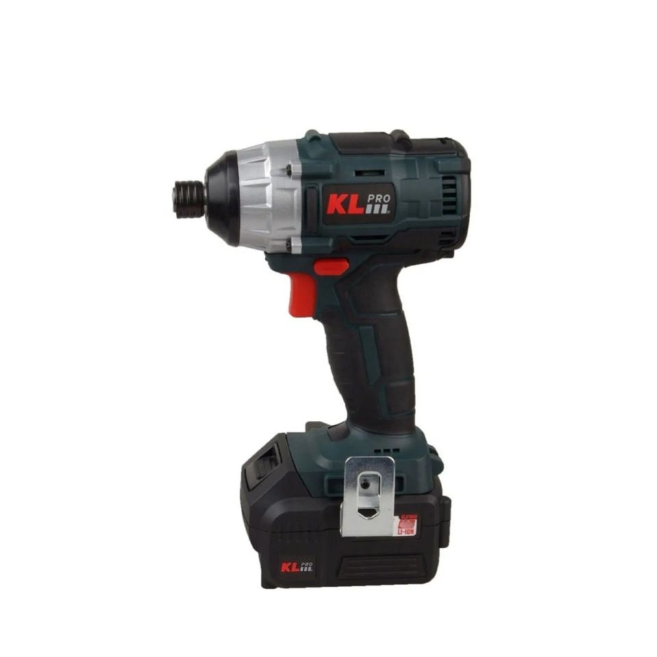 KLPRO KLDV18B-50 18 Volt/5.0AH Li-ion Çift Akülü Kömürsüz Profesyonel Darbeli Tornavida