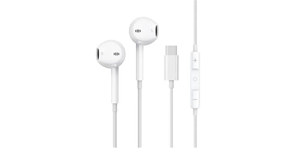 Hp DHH-3113C-WT Kablolu Kulakiçi Type-C Ses Kontrol Butonlu Mikrofonlu Beyaz Kulaklık