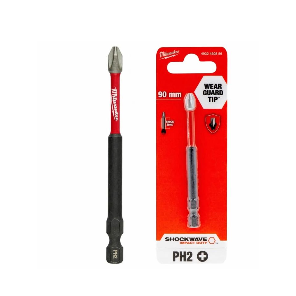 Milwaukee PH2 90 mm Bits Ucu